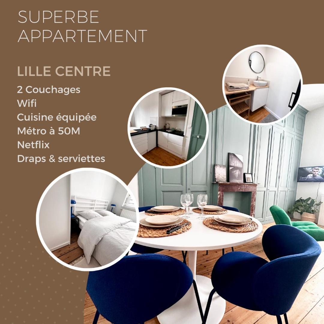 Appartement Lille Centre Cosy Esterno foto